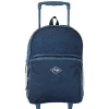 New Gifi Sac à dos trolley primaire bleu effet jean vintage