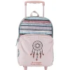 New Gifi Sac à dos trolley primaire rose design attrape rêve