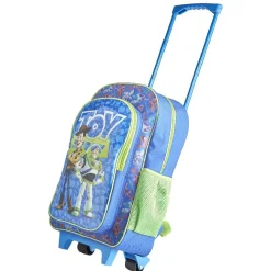 Gifi Sac à dos Trolley Toy Story bleu et vert avec roulettes