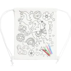 Gifi Jeux Créatifs<Sac en tissu à colorier