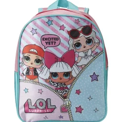Outlet Gifi Sac à goûter LOL motifs étoilés roses et bleus