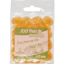 Gifi Jeux De Société Et Éducatifs<Sachet de 100 pions de loto Ø 15mm