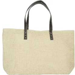 Outlet Gifi Sac à main papier beige naturel