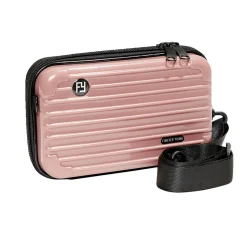 Sale Gifi Sac à main valise avec bandoulière amovible noir 18x7xH11cm