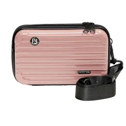 Sale Gifi Sac à main valise avec bandoulière amovible noir 18x7xH11cm