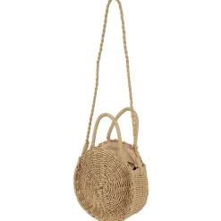 New Gifi Sac rond en paille tressé Ø 26 cm