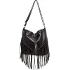 New Gifi Sac seau frange noir