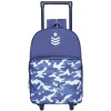Outlet Gifi Sac trolley army design militaire bleu