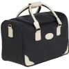 Discount Gifi Sac week end noir et beige