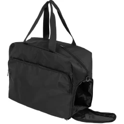 Outlet Gifi Sac week-end polyester noir L.45xl.36xH.20cm