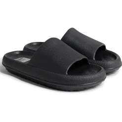 Outlet Gifi Sandales caoutchouc noir 38/39