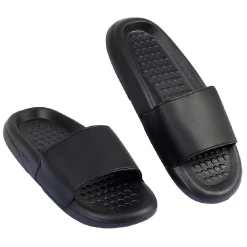 Outlet Gifi Sandales claquettes plastique noir uni T38/39