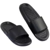 Discount Gifi Sandales claquettes plastique noir uni T44/45