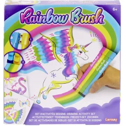 Gifi Jeux Créatifs<Set activité dessin Rainbow Brush feutre x5 et feuille x20
