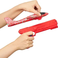 Best Gifi Set avion avec pistolet lanceur L.23cm