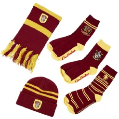 Clearance Gifi Set bonnet écharpe Chaussettes Harry Potter Gryffondor