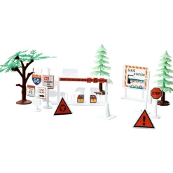 Gifi Jeux D'Imagination Et D'Imitation<Set de 17 accessoires routiers