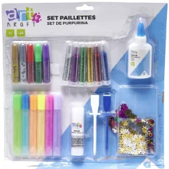 Set de colle, paillettes et colle pailletée*Gifi Best