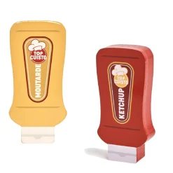 Gifi Jeux D'Imagination Et D'Imitation<Set de condiment moutarde et ketchup