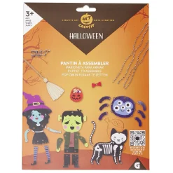 Gifi Set de pantins Halloween à assembler