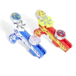 Gifi Jeux D'Imagination Et D'Imitation<Set de 2 pistolets et 4 toupies avec arène