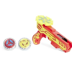 Gifi Jeux D'Imagination Et D'Imitation<Set de 2 pistolets et 4 toupies avec arène