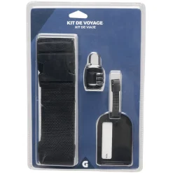 Discount Gifi Set de voyage pour valise 3 pièces