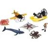 Gifi Jeux D'Imagination Et D'Imitation<Set véhicule et figurine marin