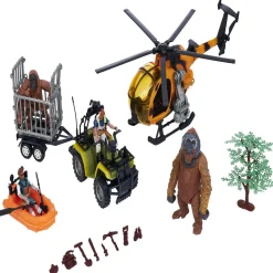 Gifi Jeux D'Imagination Et D'Imitation<Set véhicule et figurine savane