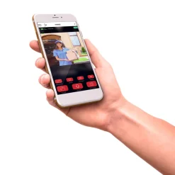 Sonnette vidéo sans fil connectée détecteur de présence*Gifi New