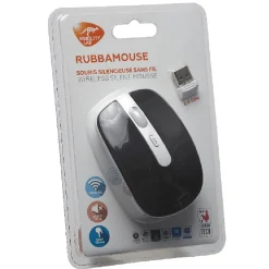Souris optique sans fil silencieuse noir*Gifi Outlet