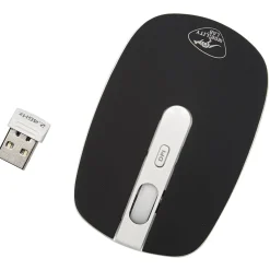 Souris optique sans fil silencieuse noir*Gifi Outlet