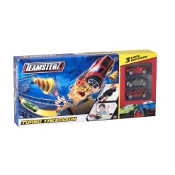 Gifi Jeux D'Imagination Et D'Imitation<Speedsterz lanceur de voiture démolition + voiture x3 HTI