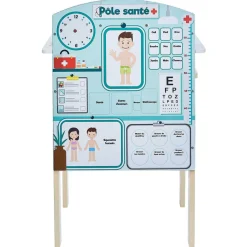 Clearance Gifi Stand vétérinaire 2-en-1 en bois certifié FSC®