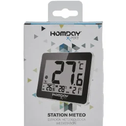 Station météo Homday avec sonde*Gifi Discount