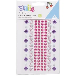 Gifi Sticker diamant 3D 2 modèles