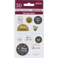 Gifi Stickers assortis 8x12cm