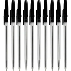 Stylo bille noir x10*Gifi Hot