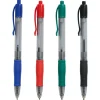Stylo bille rétractable noir rouge bleu vert x10*Gifi Outlet
