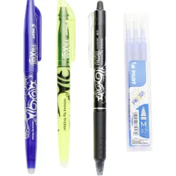 Stylo FriXion roller ball effaçable x3 + Recharge x3*Gifi Sale
