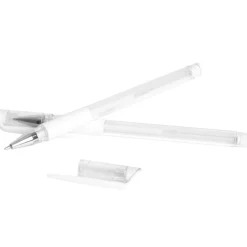Stylo gel blanc x2*Gifi Best