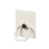 Support anneau bague pour téléphone en plastique rose ou blanc*Gifi Discount