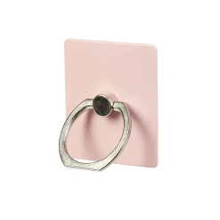 Support anneau bague pour téléphone en plastique rose ou blanc*Gifi Discount