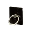 Support anneau bague pour téléphone plastique noir*Gifi