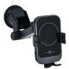 Support de téléphone et chargeur noir*Gifi New