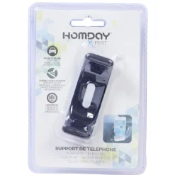 Support de téléphone pour voiture universel noir*Gifi Sale