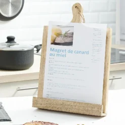 Support livre de cuisine bois*Gifi Best