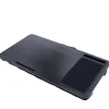 Support pour ordinateur portable nomade bois noir 57x30xH5cm*Gifi Online
