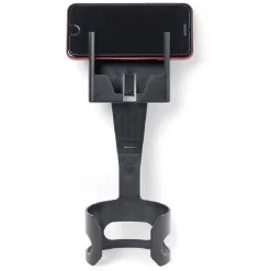 Support téléphone porte gobelet 2 en 1 abs noir*Gifi Discount