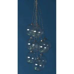 Gifi Suspension boules transparentes lumineuse